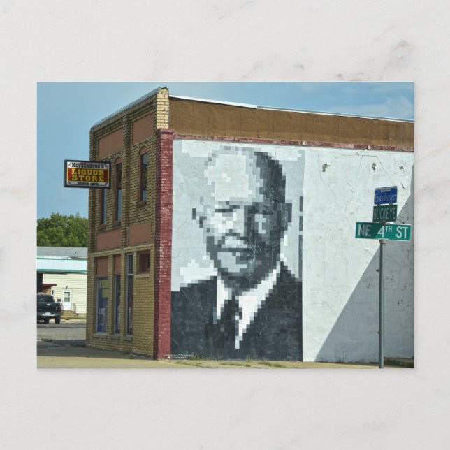 President Eisenhower Postcard (Front)