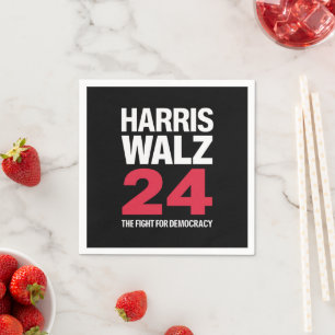 President Elect Kamala Harris & Tim Walz 2024  Napkins