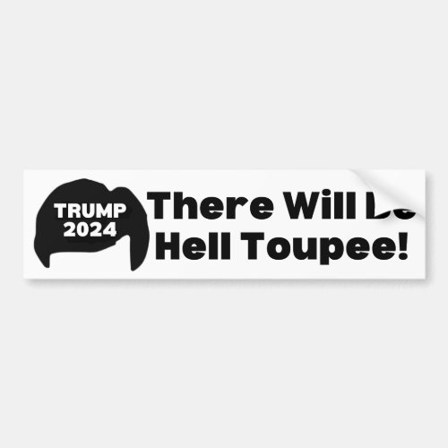 President Election 2024 Donald Trump Bumper Sticker