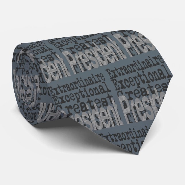 President Extraordinaire Neck Tie (Rolled)