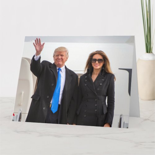 President  First Lady Trump Card