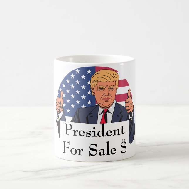 President For Sale Coffee Mug (Center)