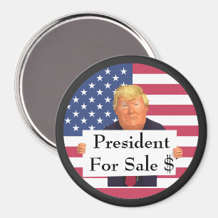 President For Sale Magnet