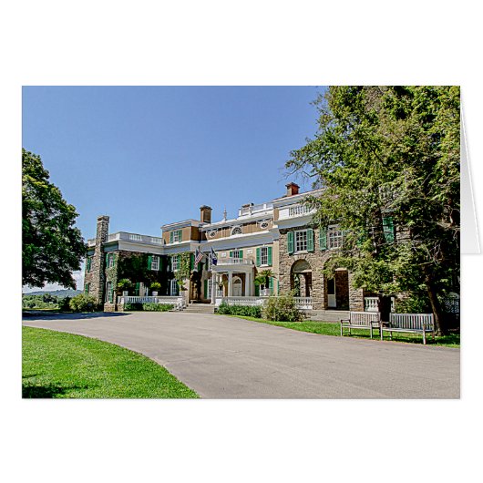 President Franklin D. Roosevelt’s (FDR) Mansion (Front Horizontal)