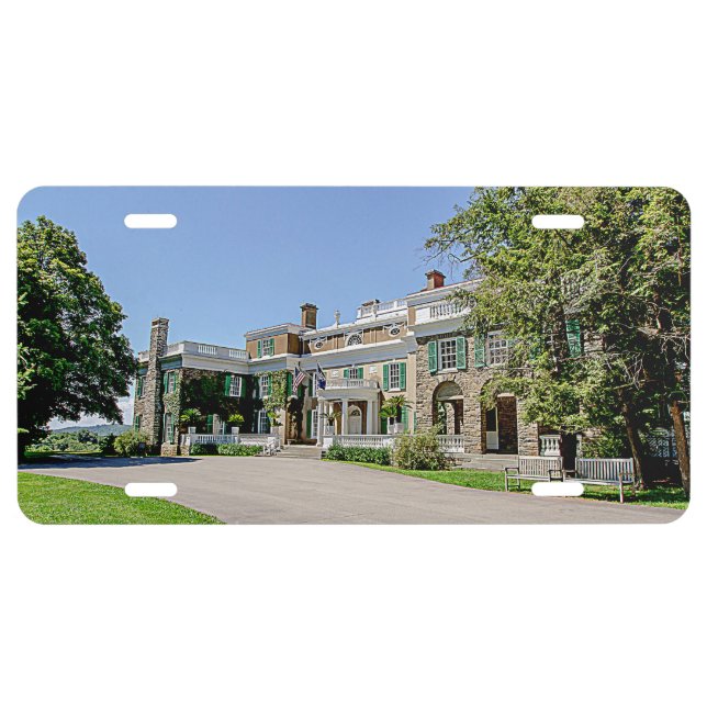 President Franklin D. Roosevelt’s (FDR) Mansion License Plate (Front)