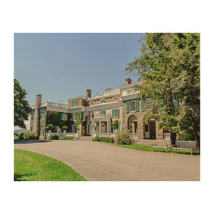 President Franklin D. Roosevelt’s (FDR) Mansion Wood Wall Decor