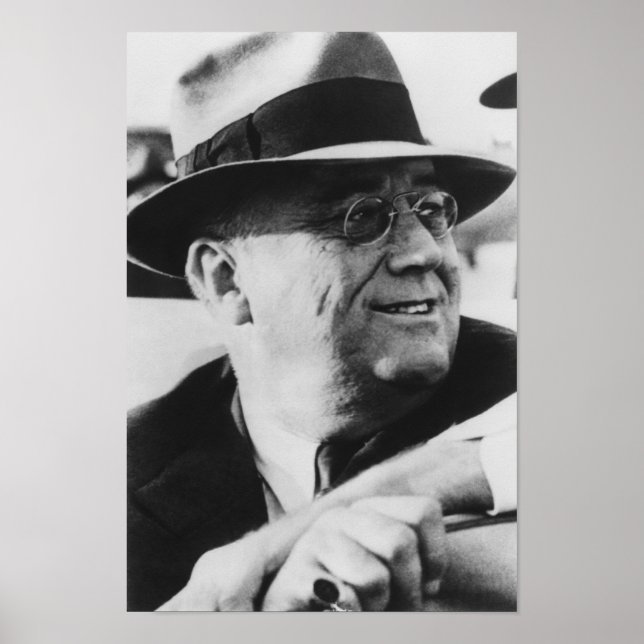 President Franklin Roosevelt Poster (Front)