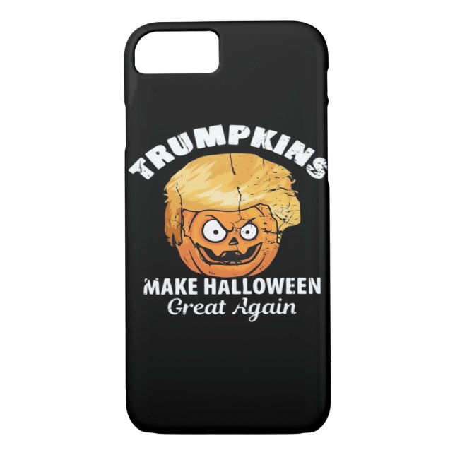 President Funny Trumpkins Halloween Case-Mate iPhone Case (Back)
