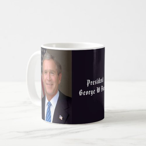 President George W Bush Official Portrait Coffee Mug