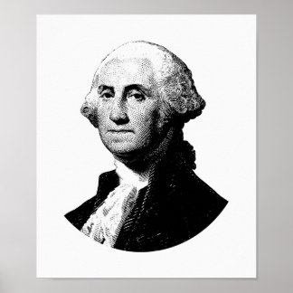 President George Washington Graphic Poster