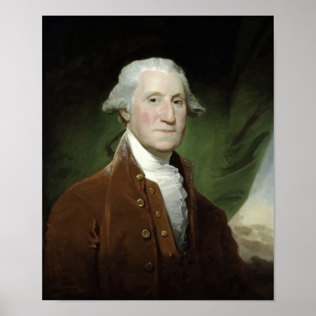 President George Washington Painting Poster (Front)