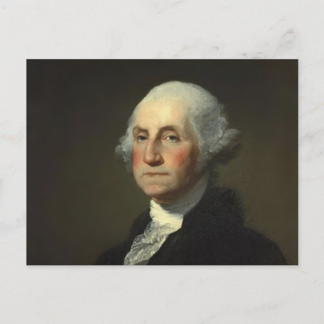 President George Washington Postcard (Front)