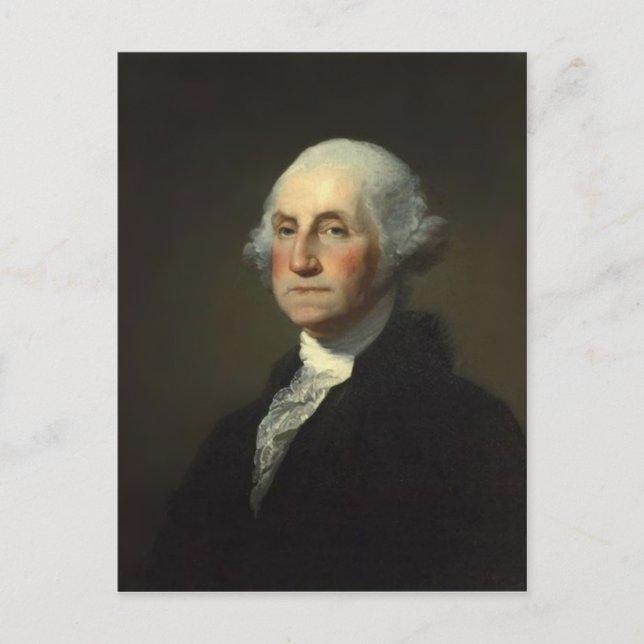 President George Washington Postcard (Front)