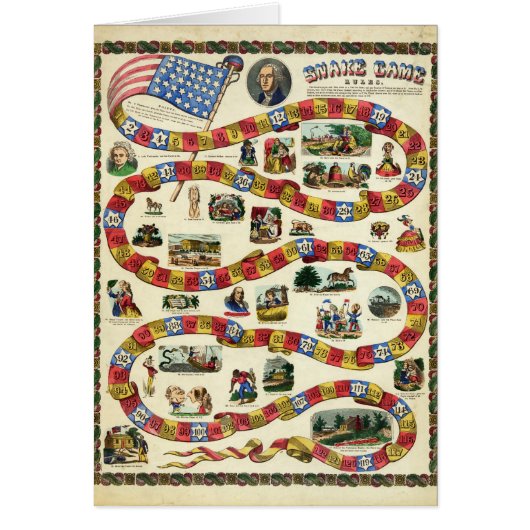 President George Washington Snake Game (Front)