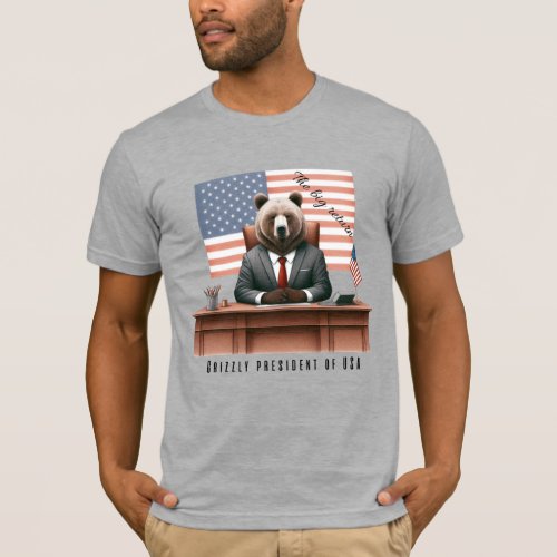President grizzlys return T_Shirt