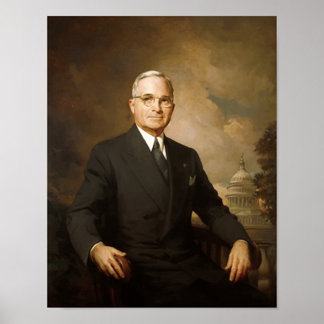 President Harry Truman Poster (Front)