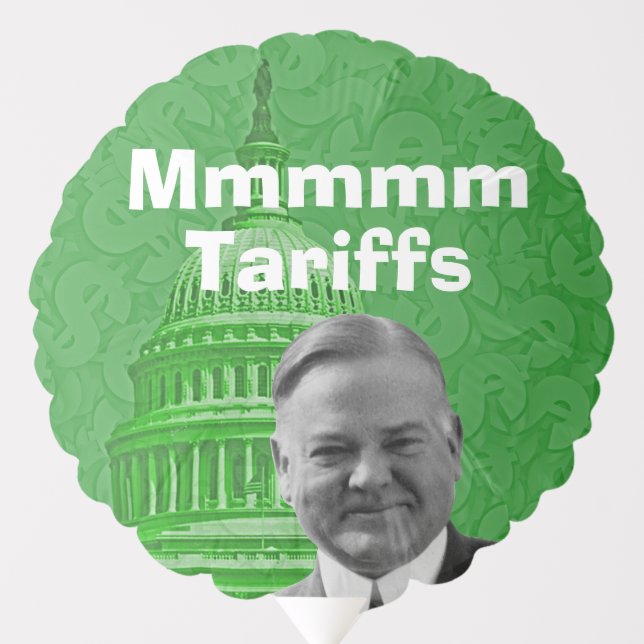 President Herbert Hoover Tariffs Balloon (Front)