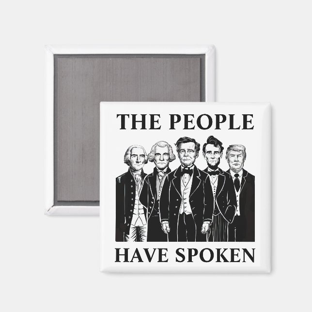 President Inauguration Magnet (Front/Back)