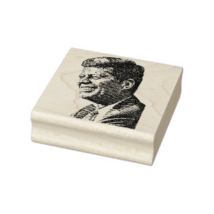 President J.F. Kennedy Rubber Stamp