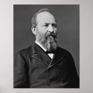 President James Garfield Poster