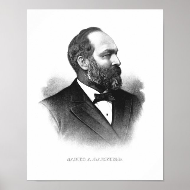 President James Garfield Poster (Front)
