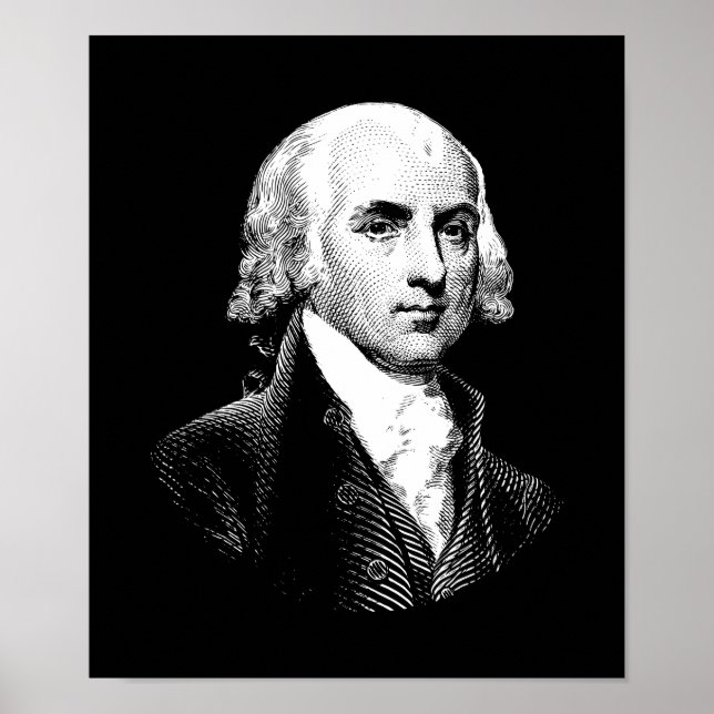 President James Madison Poster (Front)