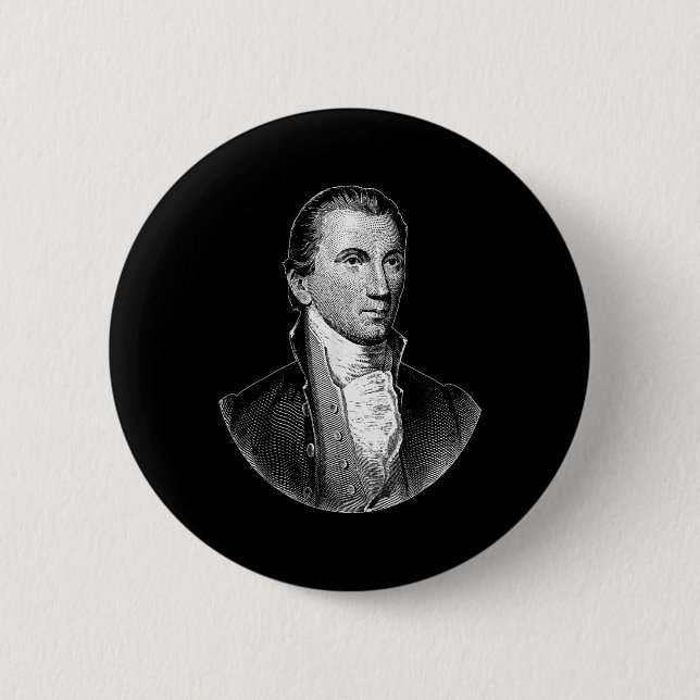 President James Monroe  Button (Front)