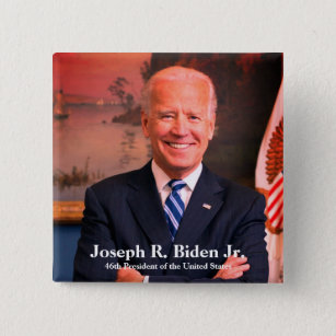 President Joe Biden, 46th President of USA  Button