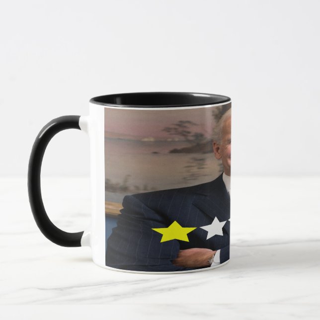 President Joe Biden Approval Rating Mug (Left)