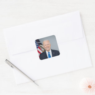 President Joe Biden Official 2021 Portrait Square Sticker