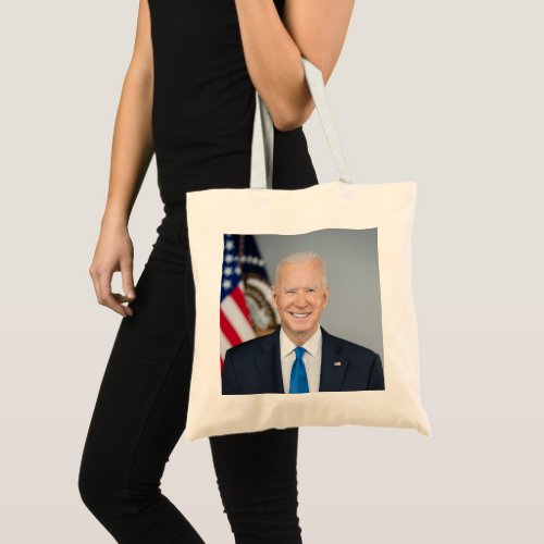 President Joe Biden Official 2021 Portrait Tote Bag