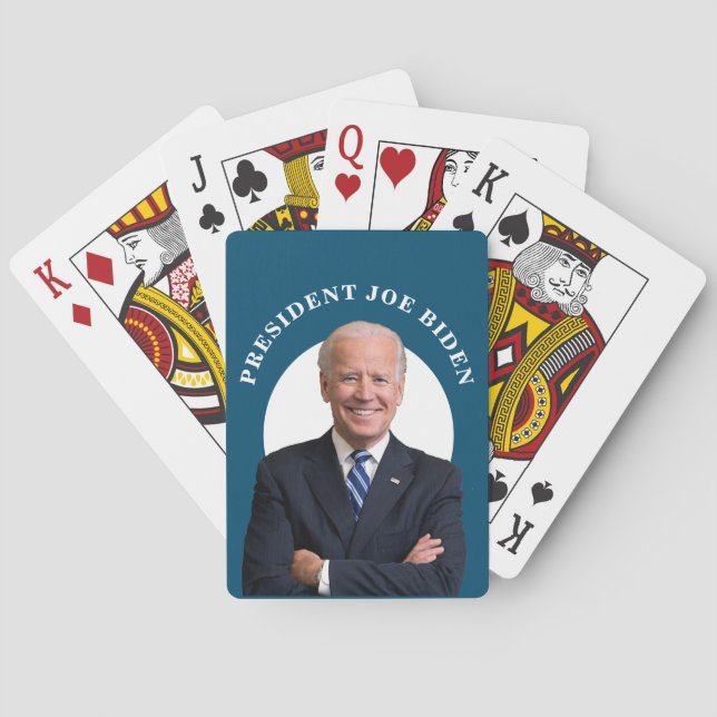 President Joe Biden Poker Cards (Back)