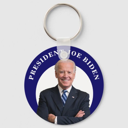 President Joe Biden Portrait Keychain