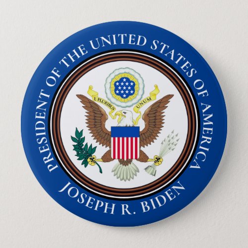 President Joe Biden  Presidential Seal Button