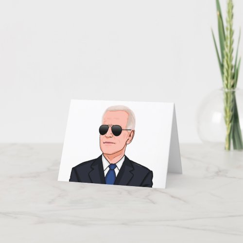 President Joe Biden Thank You Card