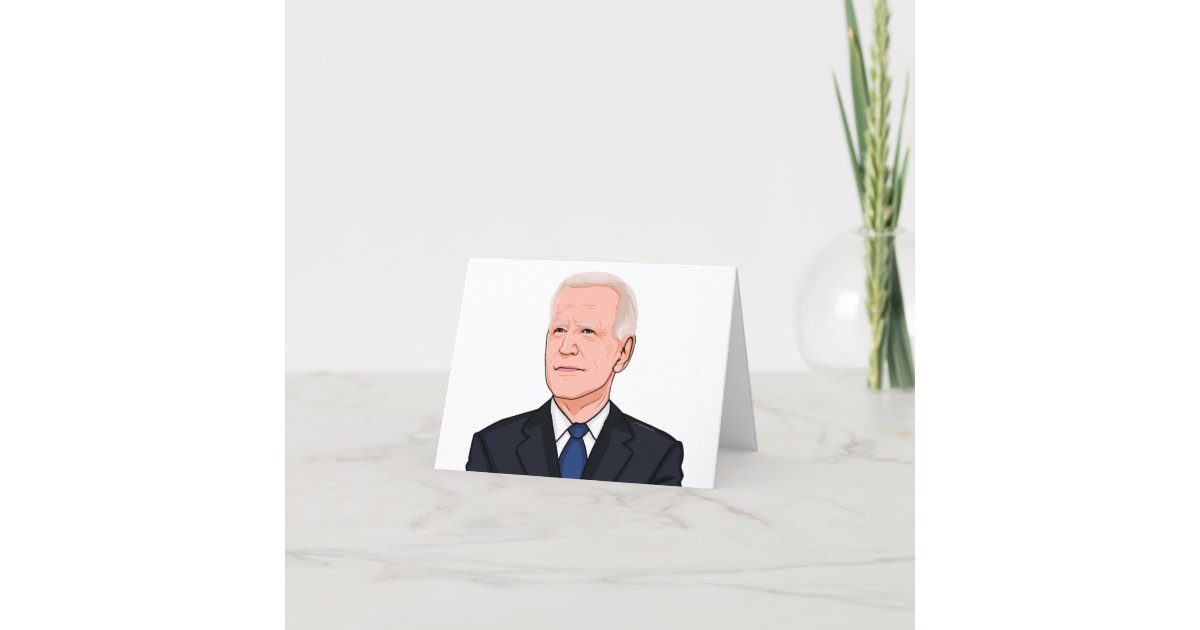 President Joe Biden Thank You Card | Zazzle