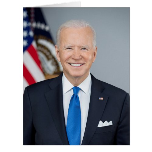 President Joe Biden White House Portrait  