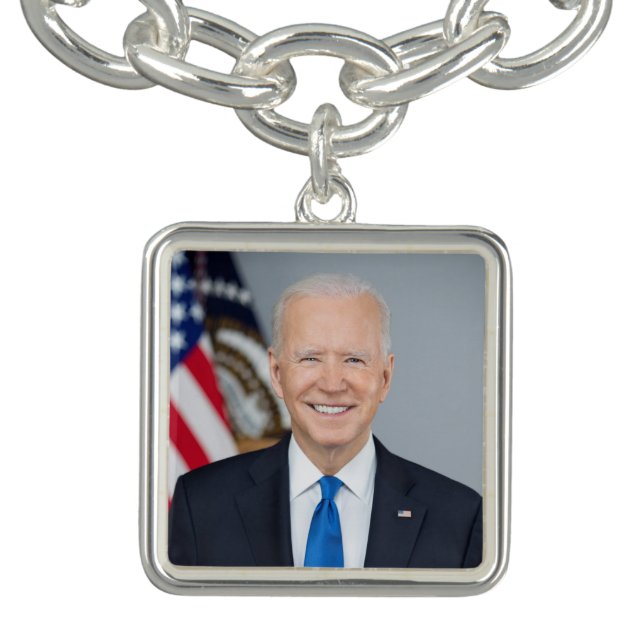 President Joe Biden White House Portrait   Bracelet (Design)