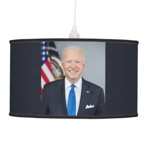 President Joe Biden White House Portrait   Ceiling Ceiling Lamp