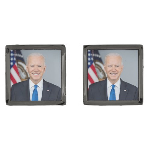 President Joe Biden White House Portrait   Cufflinks