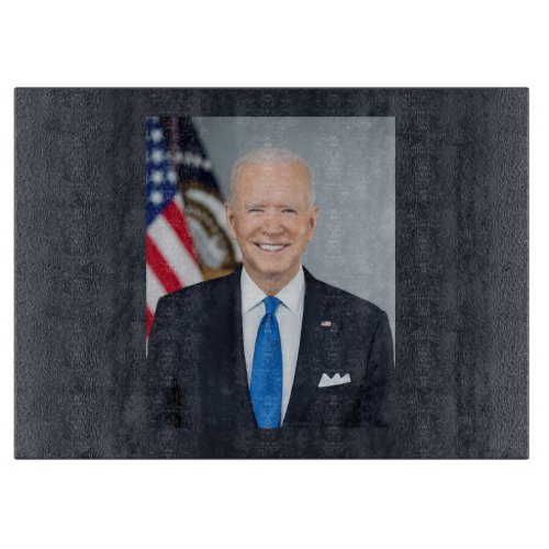 President Joe Biden White House Portrait   Cutting Board