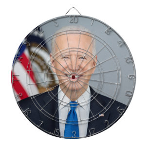 President Joe Biden White House Portrait Dart Board