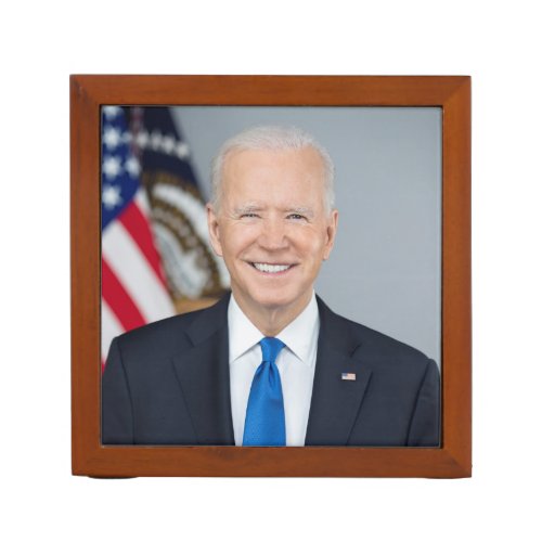 President Joe Biden White House Portrait   Desk Organizer