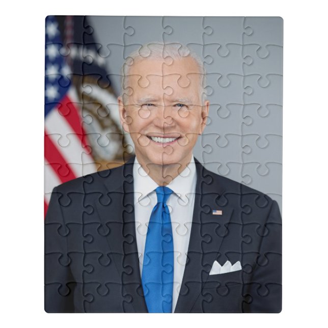 President Joe Biden White House Portrait   Jigsaw Puzzle (Puzzle Vertical)