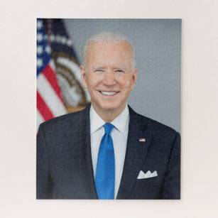 President Joe Biden White House Portrait   Jigsaw Puzzle
