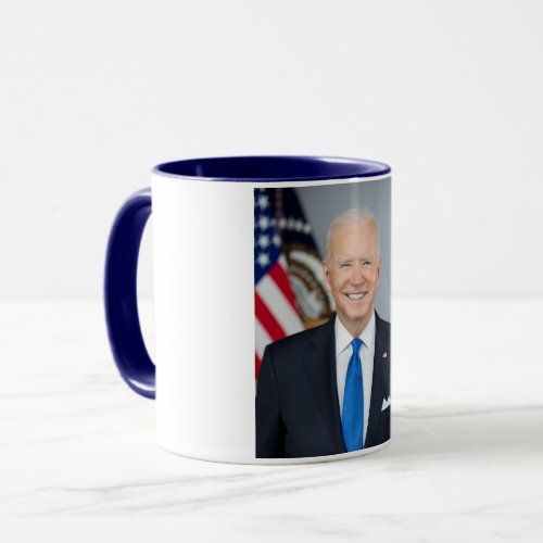 President Joe Biden White House Portrait   Mug