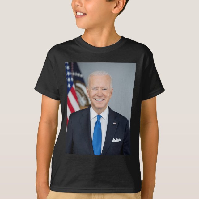 President Joe Biden White House Portrait   T-Shirt (Front)