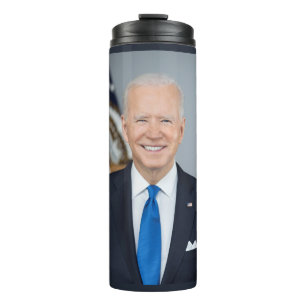 President Joe Biden White House Portrait   Thermal Tumbler