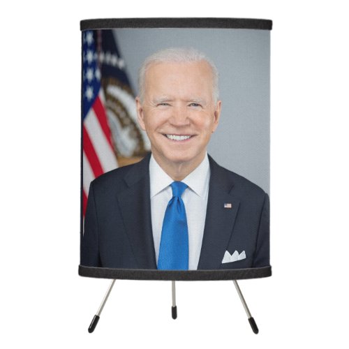 President Joe Biden White House Portrait   Tripod  Tripod Lamp