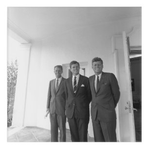 President John Kennedy & Brothers American Camelot Acrylic Print